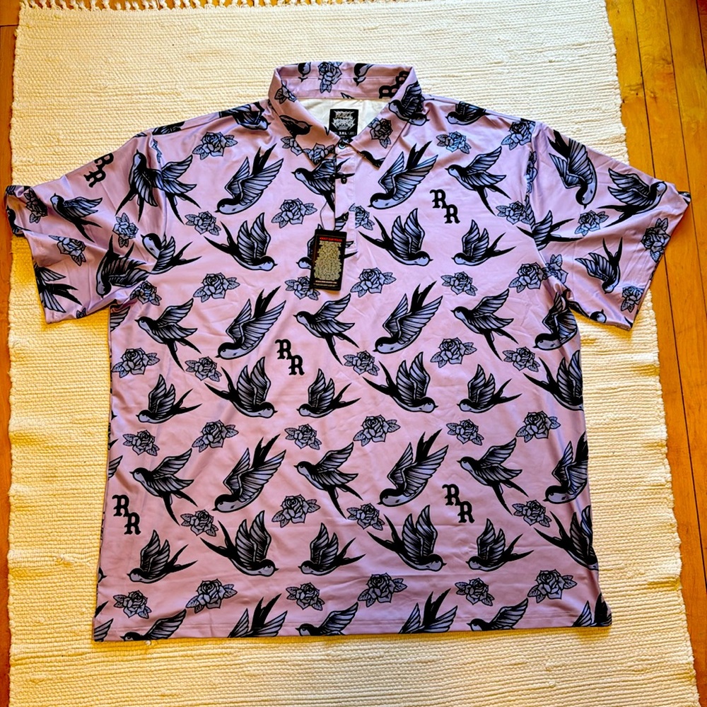 NWT Rebel Reaper Polo size 3XL